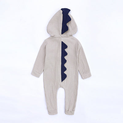 Hoodie Dinosaure zippé en coton  pour Bébé – Confort, chaleur et une touche de fun !