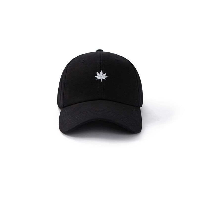Casquette vintage avec feuille de cannabis