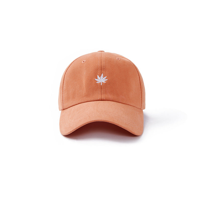Casquette vintage avec feuille de cannabis