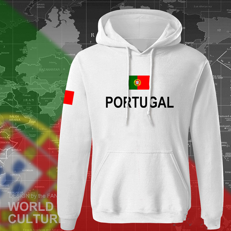 Flag Print Modern Hoodies